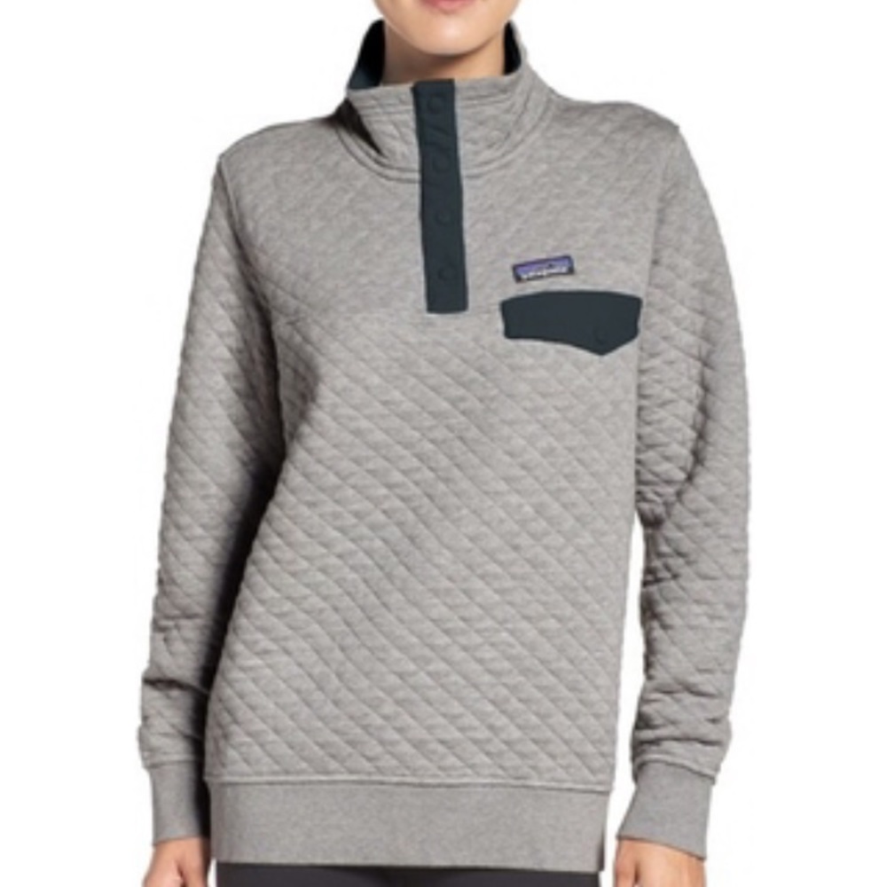 Patagonia quilted snap t
